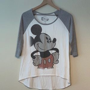 Mickey Mouse 3/4 sleeve shirt
